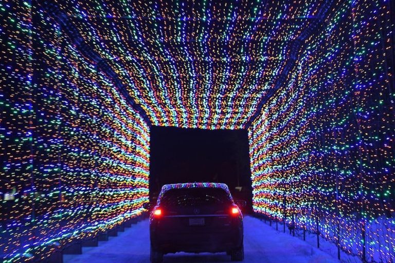 Drive through Light shows Are in Orlando. A fun way to enjoy the holidays
