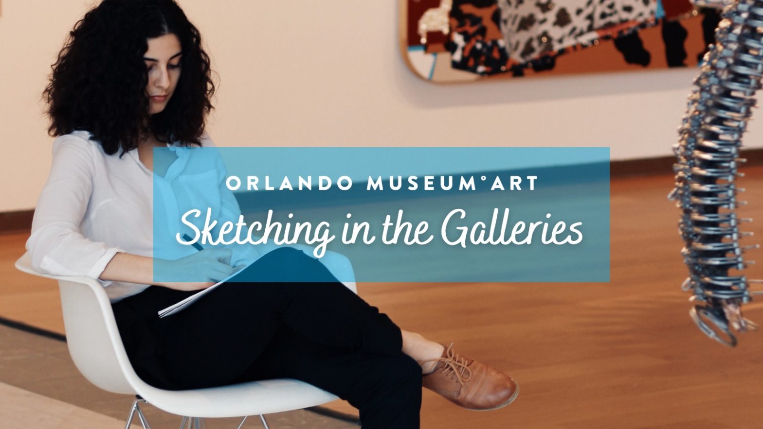 Sketching in the Galleries at OM°A