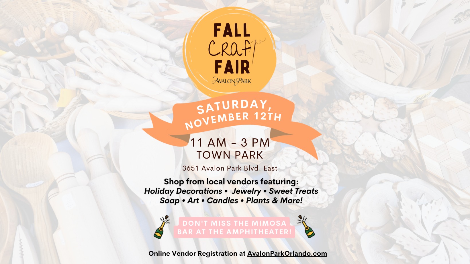 Fall Craft Fair at Avalon Park