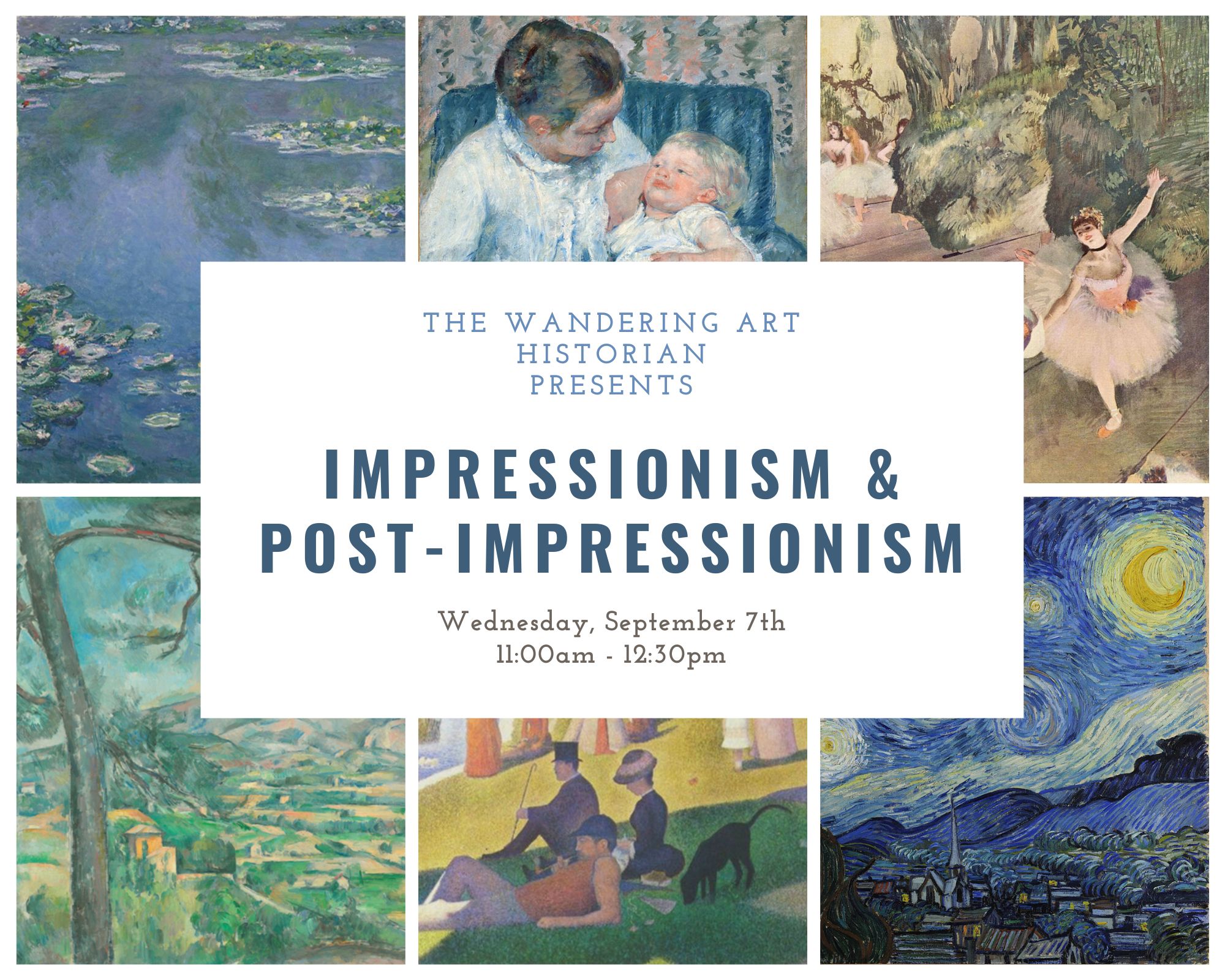 Impressionism & Post-Impressionism @ Leesburg Center for the Arts