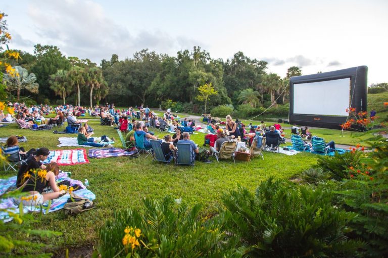 Harry P. Leu Gardens Movie Night Uncharted Park Ave Magazine