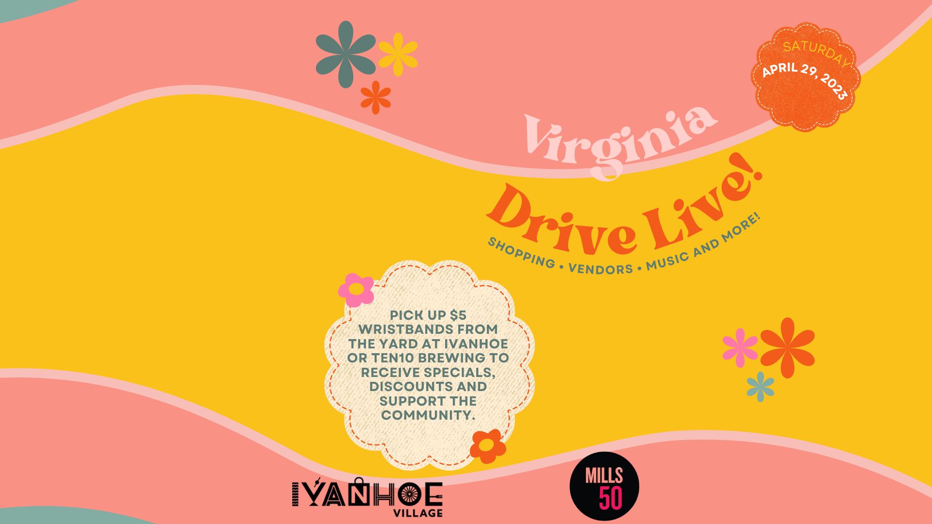 Virginia Drive Live! | Mills 50 District | Ivanhoe Village | Park Ave Magazine
