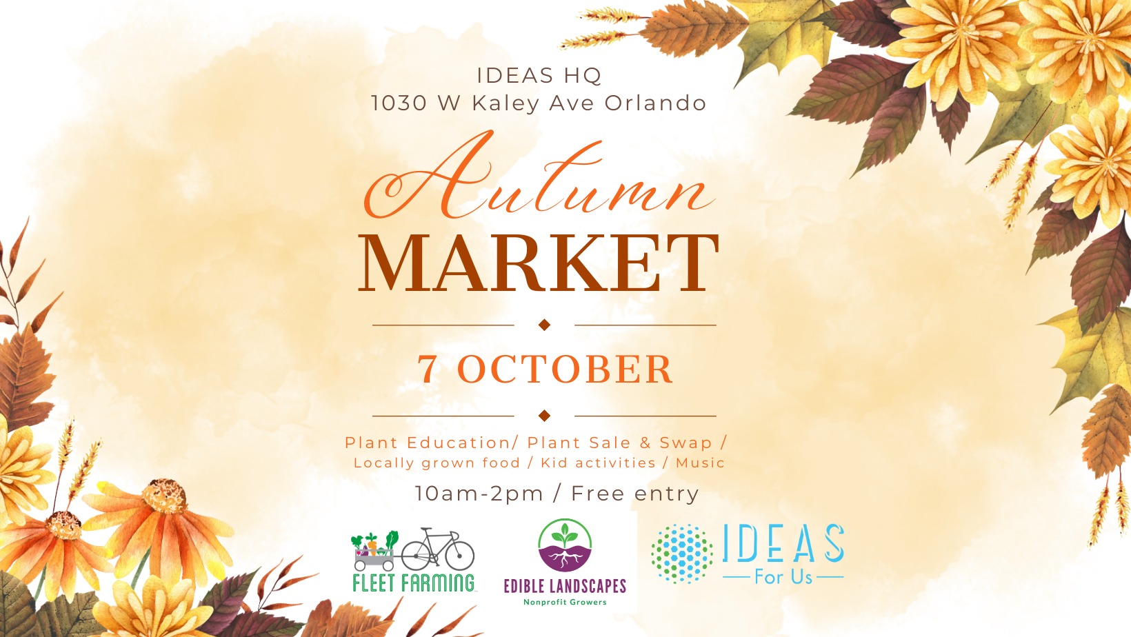 Autumn Market | IDEAS For Us (IDEAS) | Park Ave Magazine